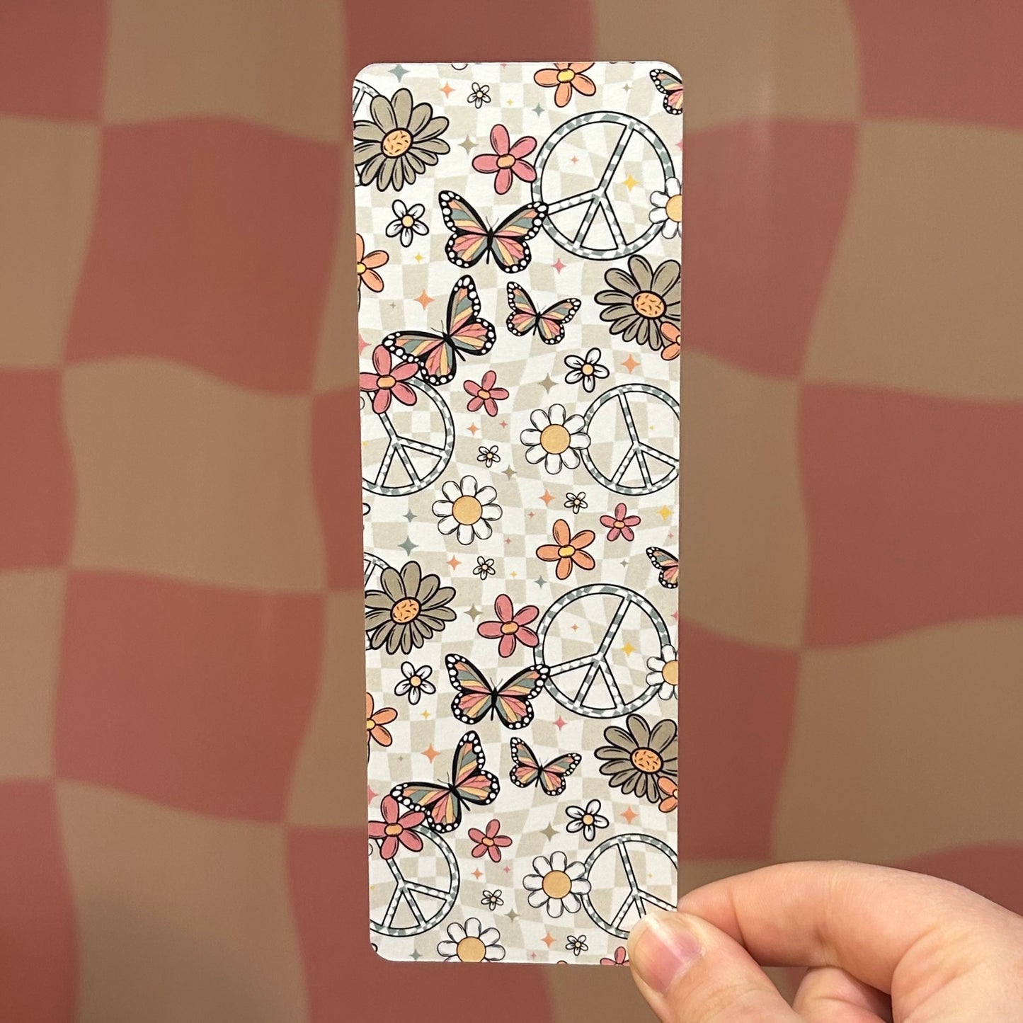 Bookmark - Peace and Butterflies