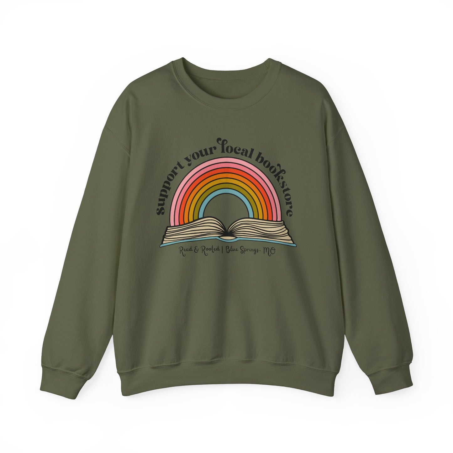 Support Your Local Bookstore Crewneck Sweatshirt
