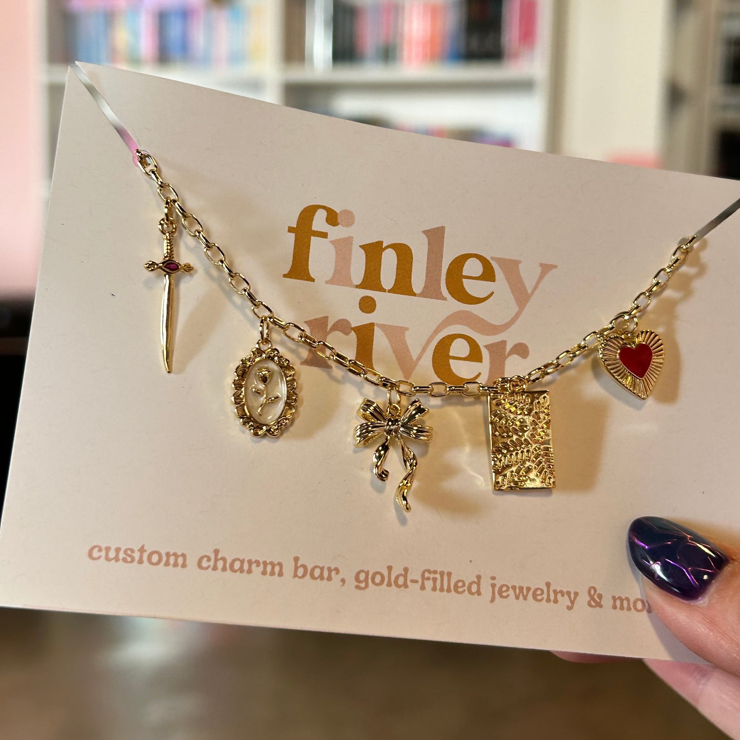 Medieval Romance Charm Necklace
