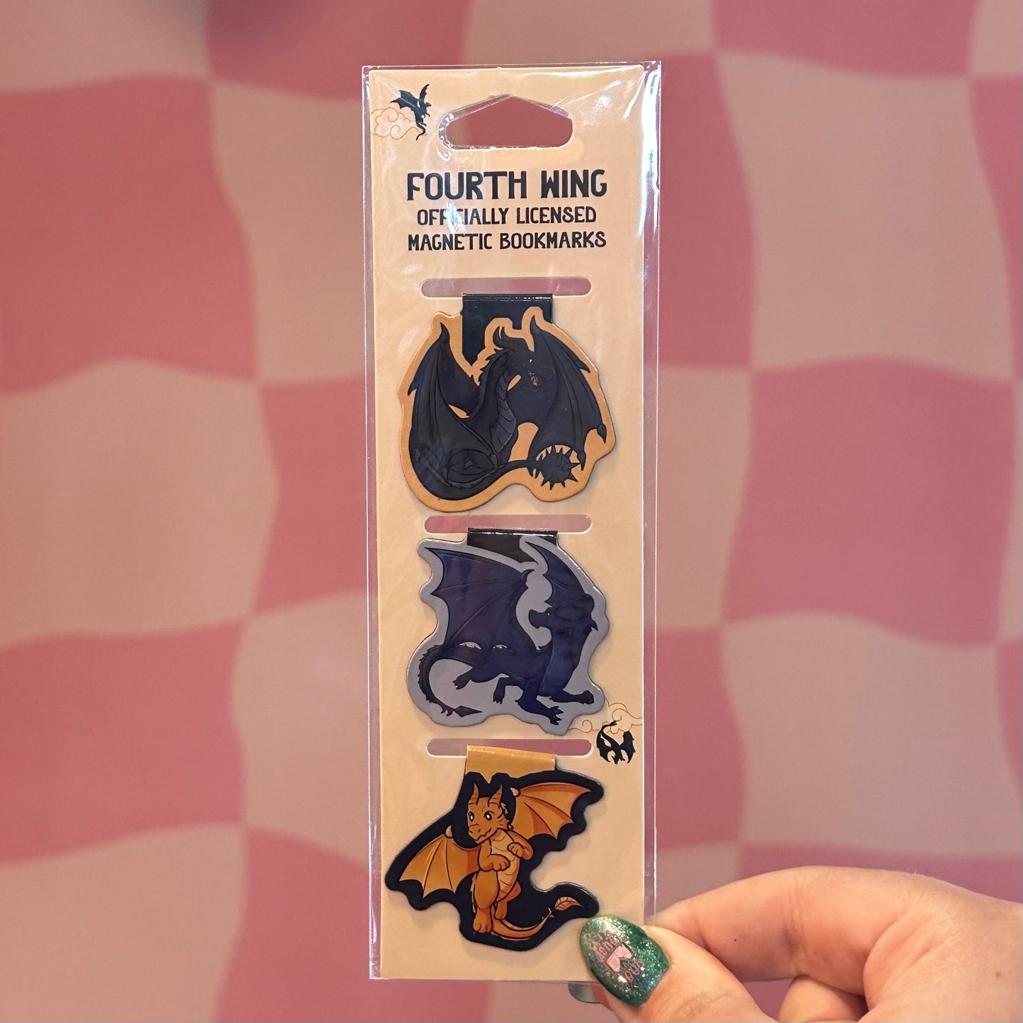 Magnetic Bookmark - Fourth Wing Dragons Set (Fourth Wing)