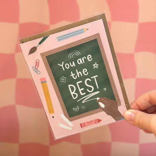 Greeting Card - You Are The Best