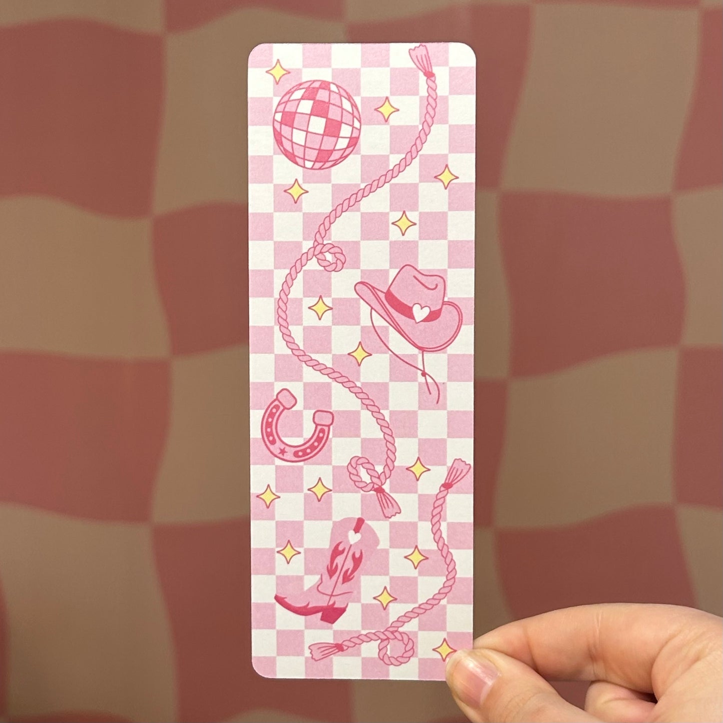 Bookmark - Pink Cowgirl