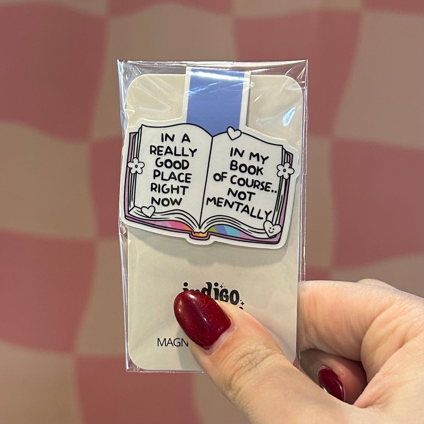 Magnetic Bookmark - In A Really Good Place