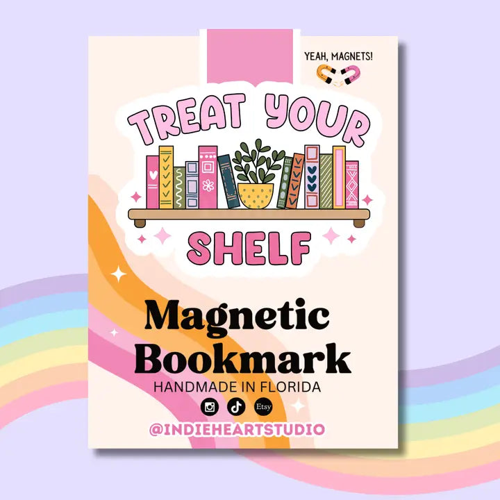 Magnetic Bookmark - Treat Your Shelf