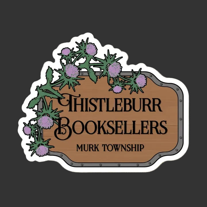 Sticker - Thistleburr Booksellers (Bookshops & Bonedust)