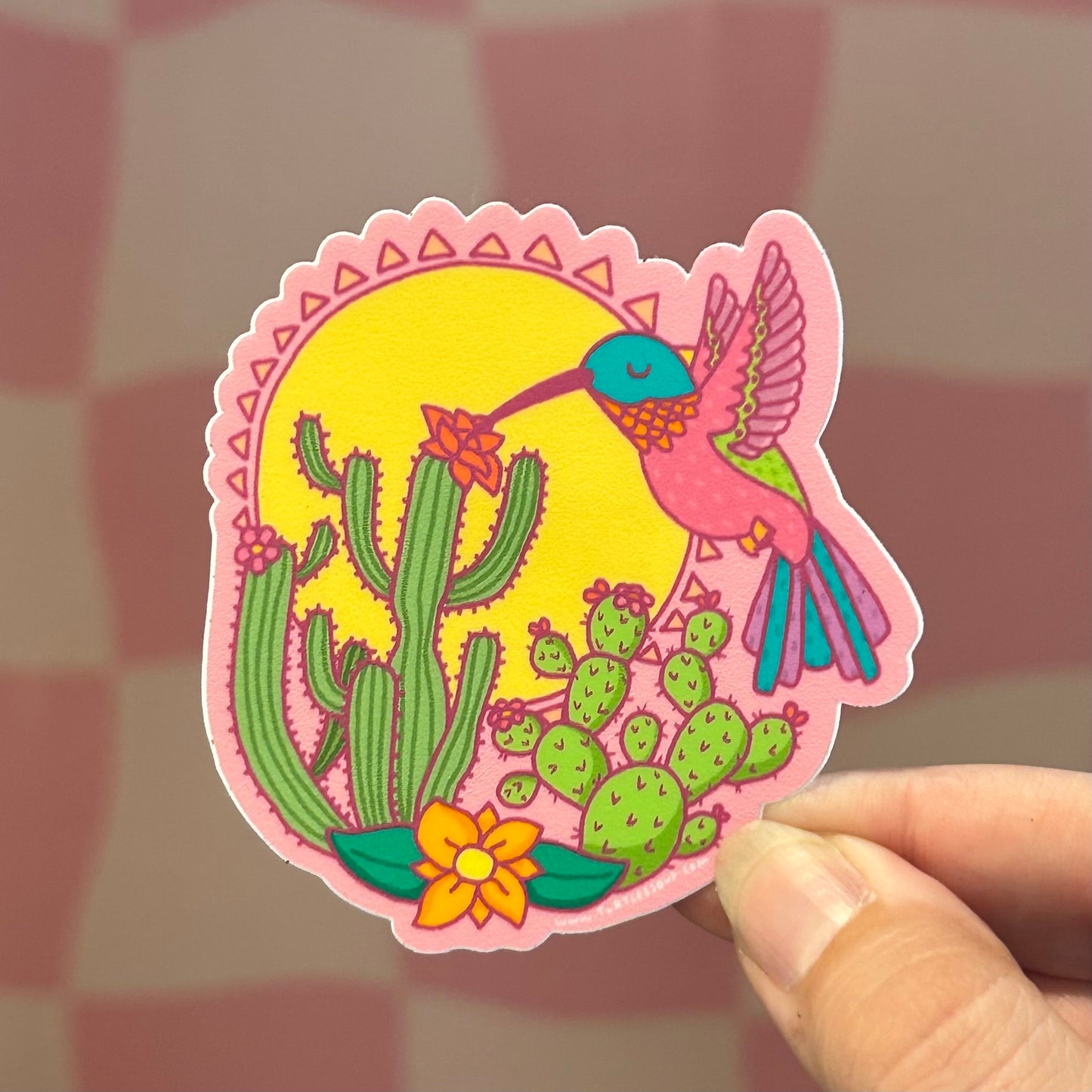 Sticker - Desert Hummingbird