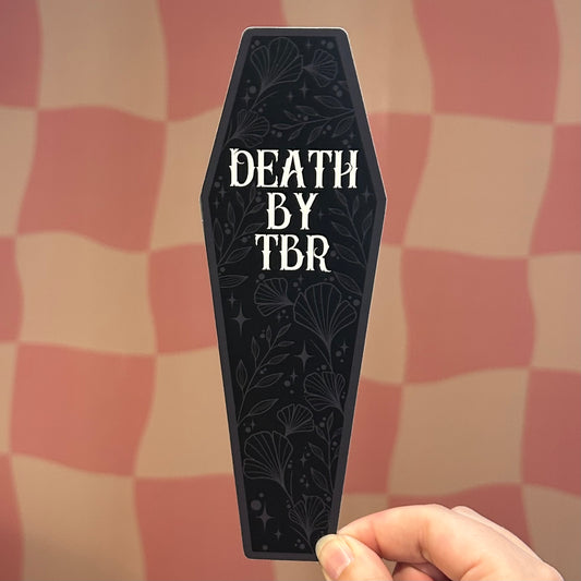 Bookmark - Death by TBR Coffin