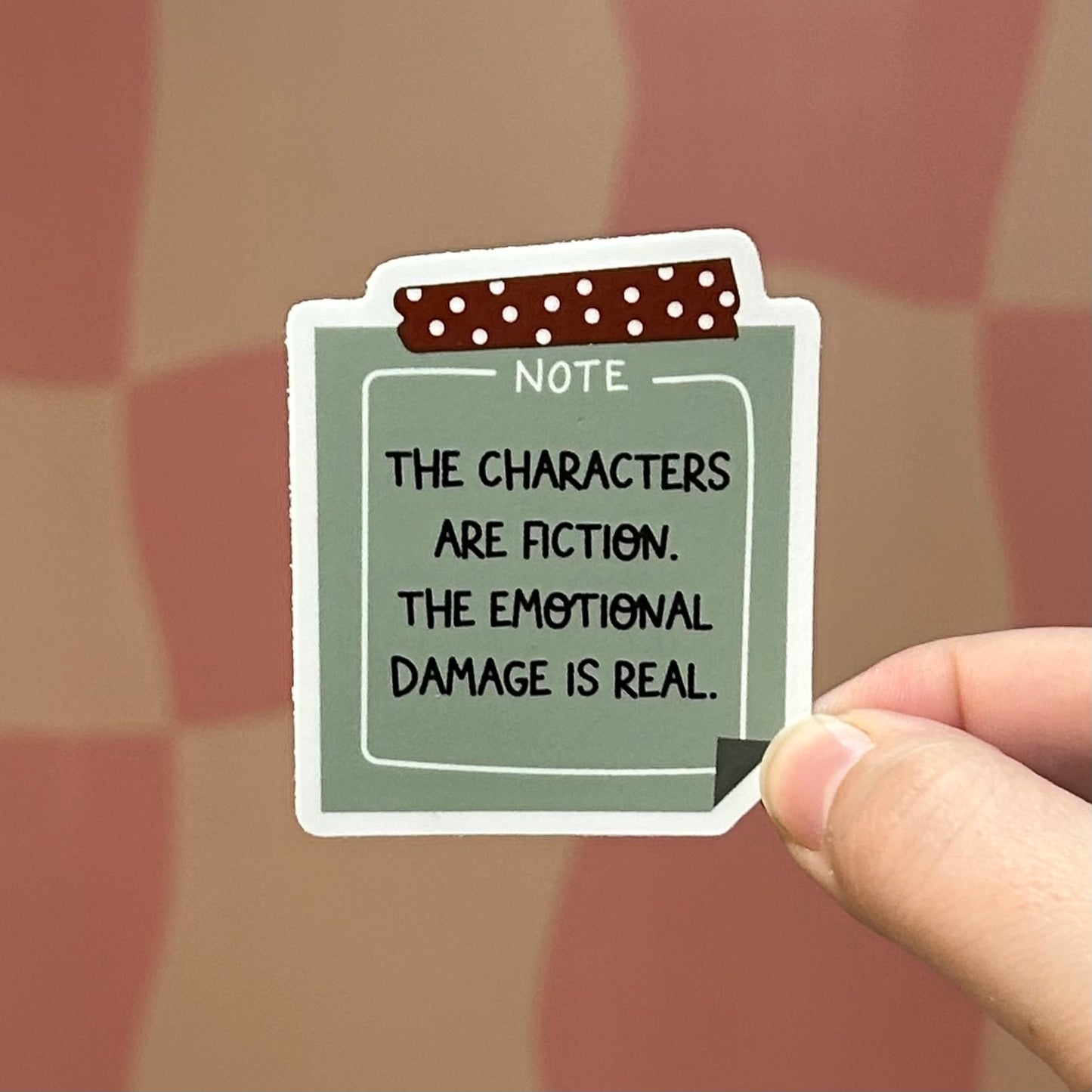 Sticker - The Emotional Damage is Real
