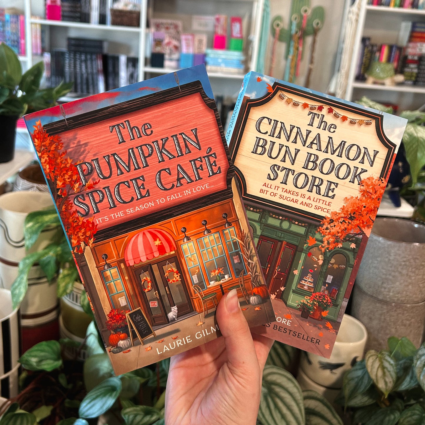 The Cinnamon Bun Book Store Cafe - Laurie Gilmore