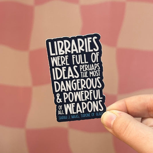 Sticker - Libraries Full of Ideas (TOG)