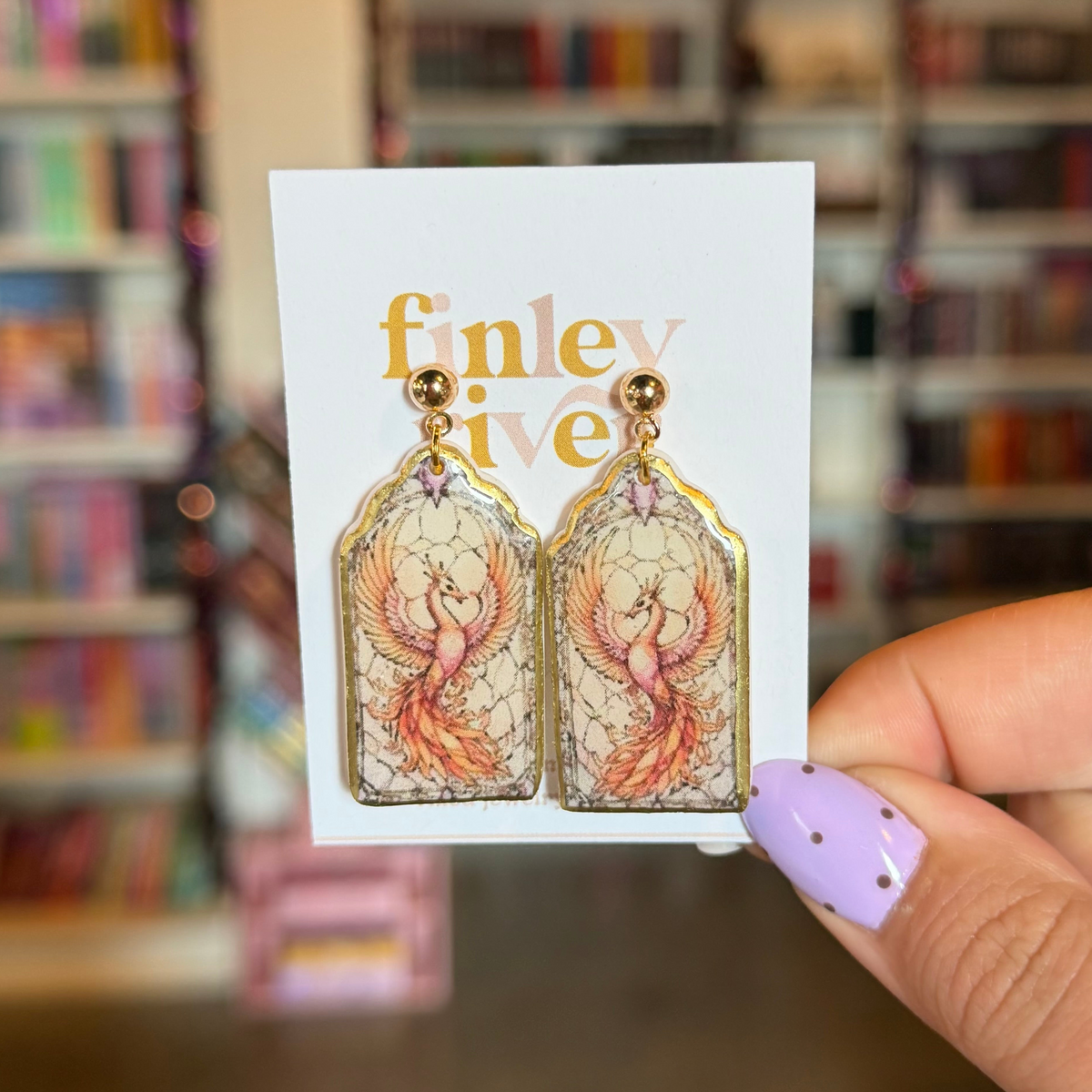 Stained Glass Window Earrings