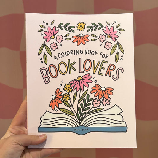 Book Lovers Coloring Book