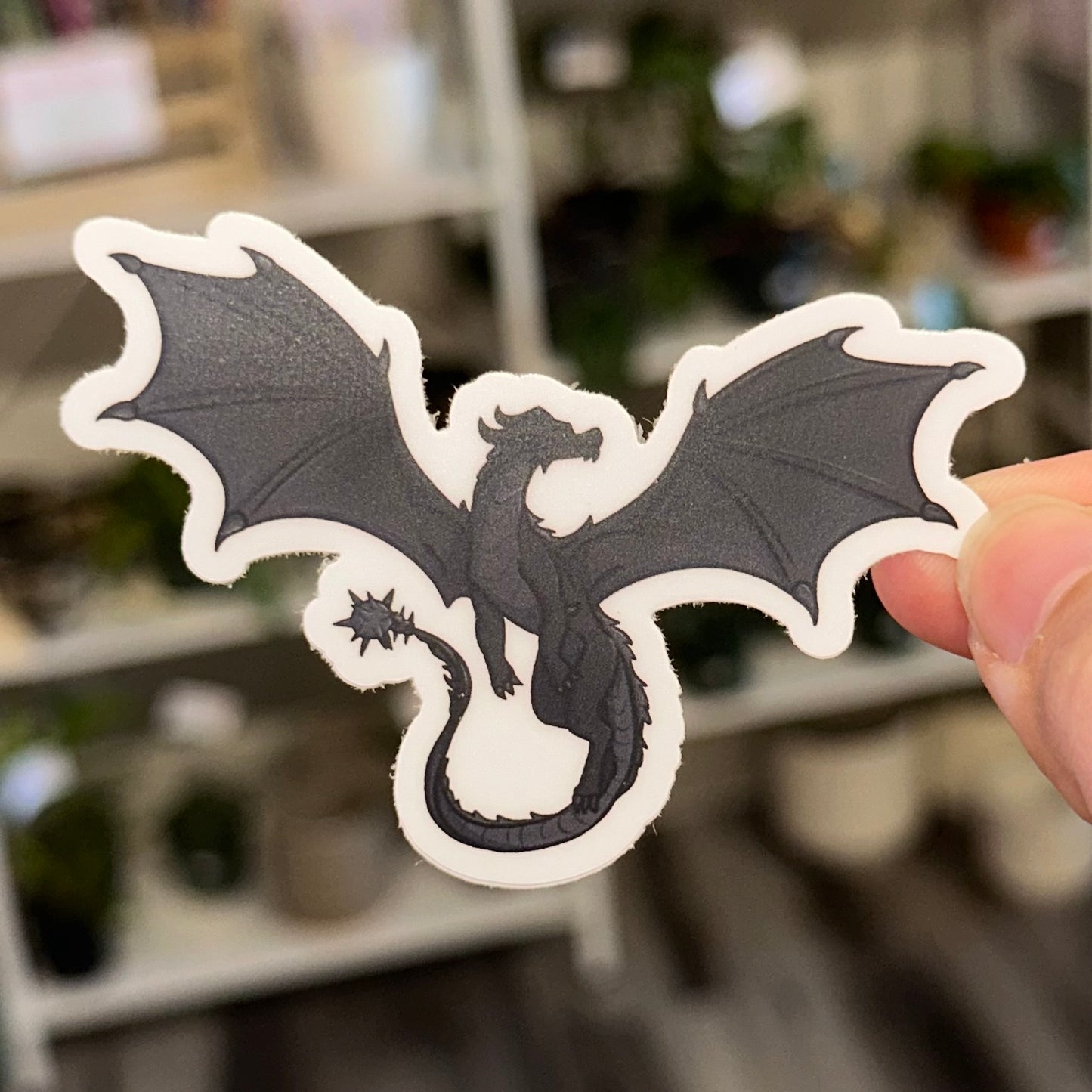 Sticker - Tairn Flying (Fourth Wing)