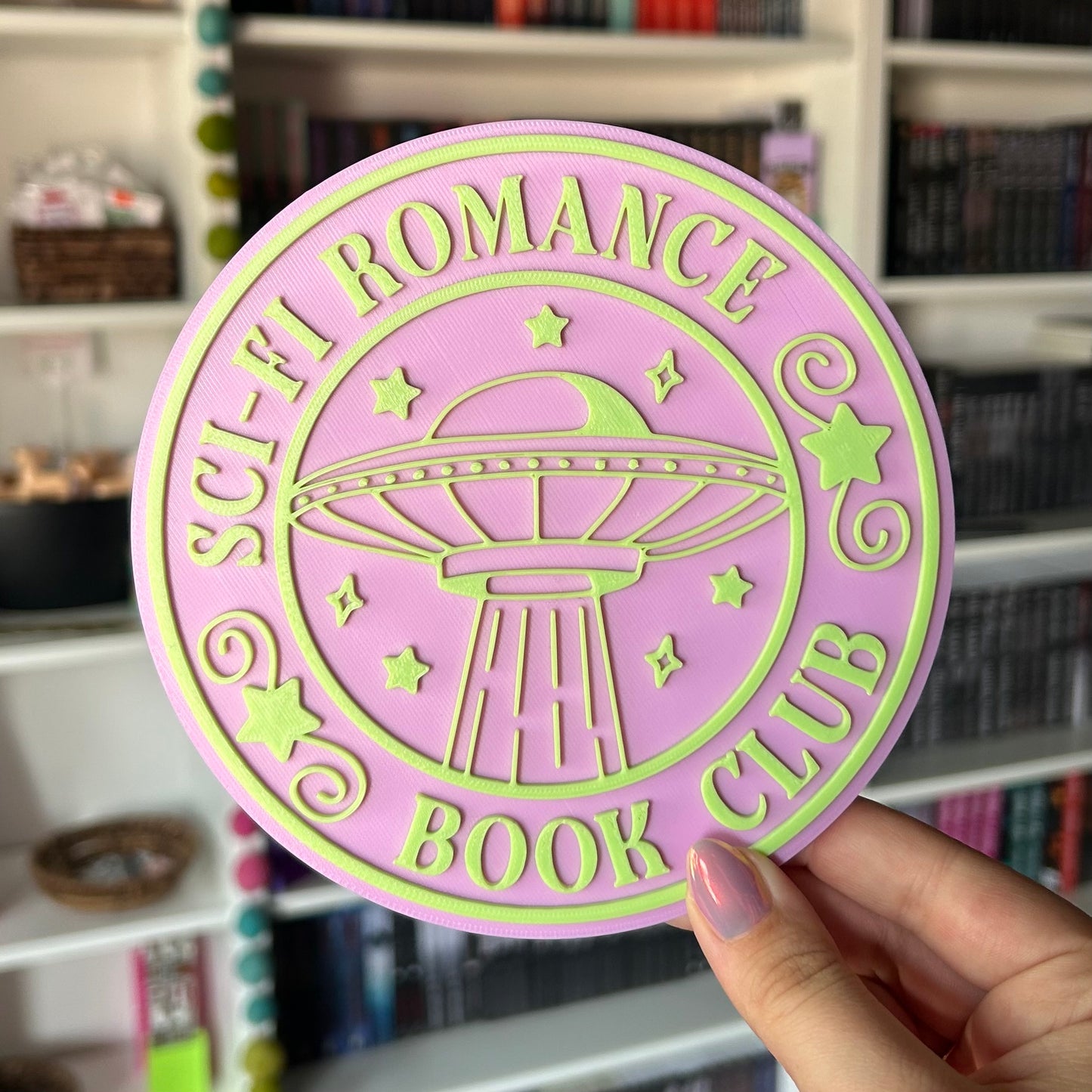 3D Print - Sci-Fi Romance Book Club Sign