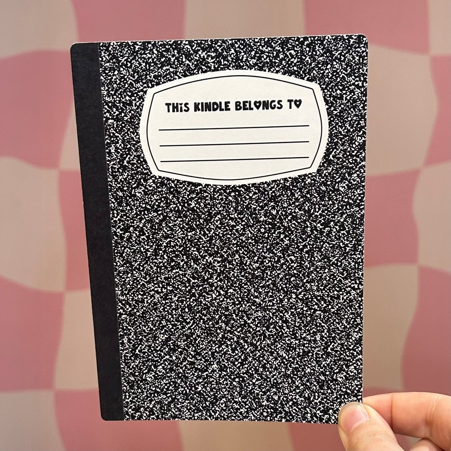 Kindle Insert - Composition Notebook