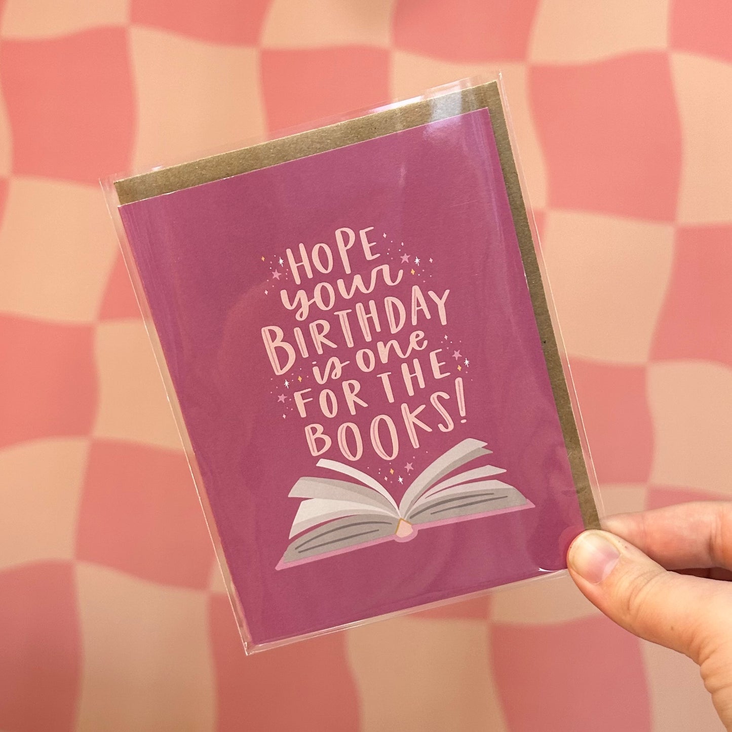 Greeting Card - Hope Your Birthday Is One For The Books!