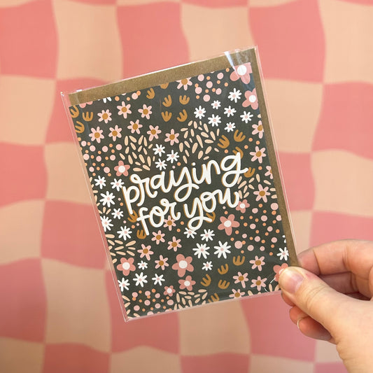 Greeting Card - Praying For You