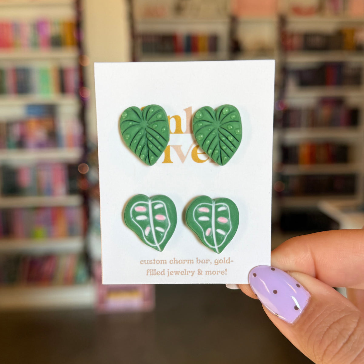 Plant Studs Set Earrings