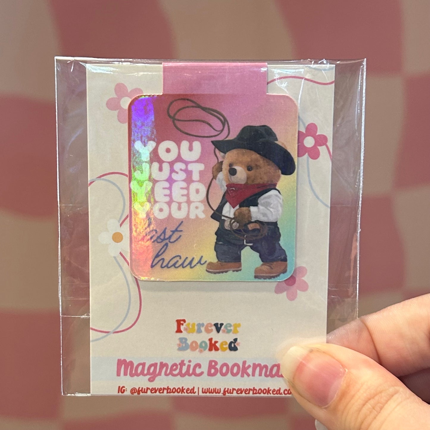 Magnetic Bookmark - You Just Yeed Your Last Haw Holographic