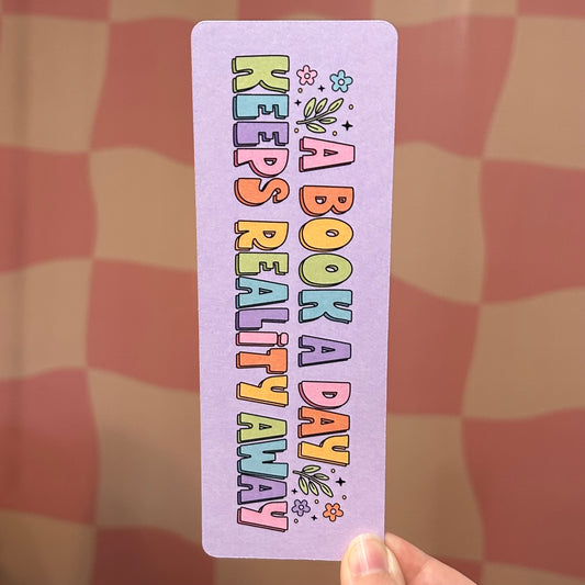 Bookmark - A Book A Day Keeps Reality Away