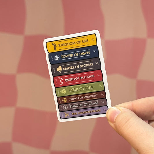 Sticker - Throne Of Glass Series (TOG)