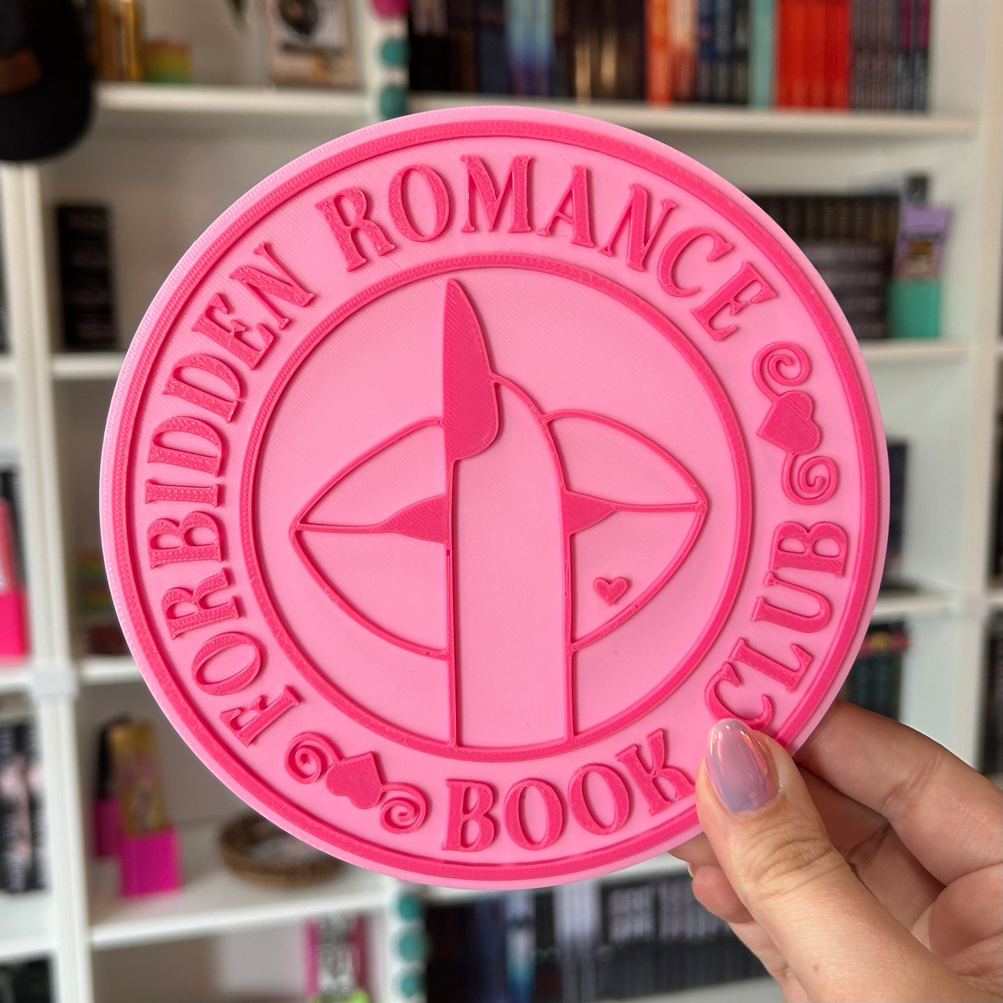 3D Print - Forbidden Romance Book Club Sign