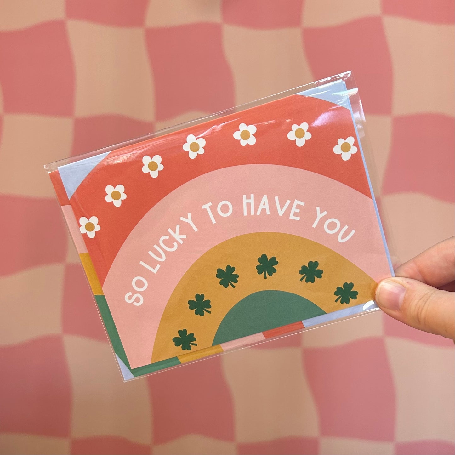 Greeting Card - So Lucky To Have You