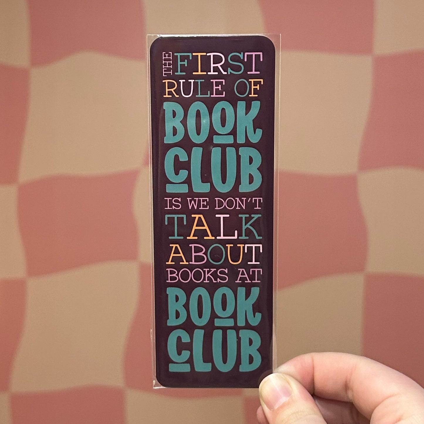 Bookmark - First Rule of Book Club
