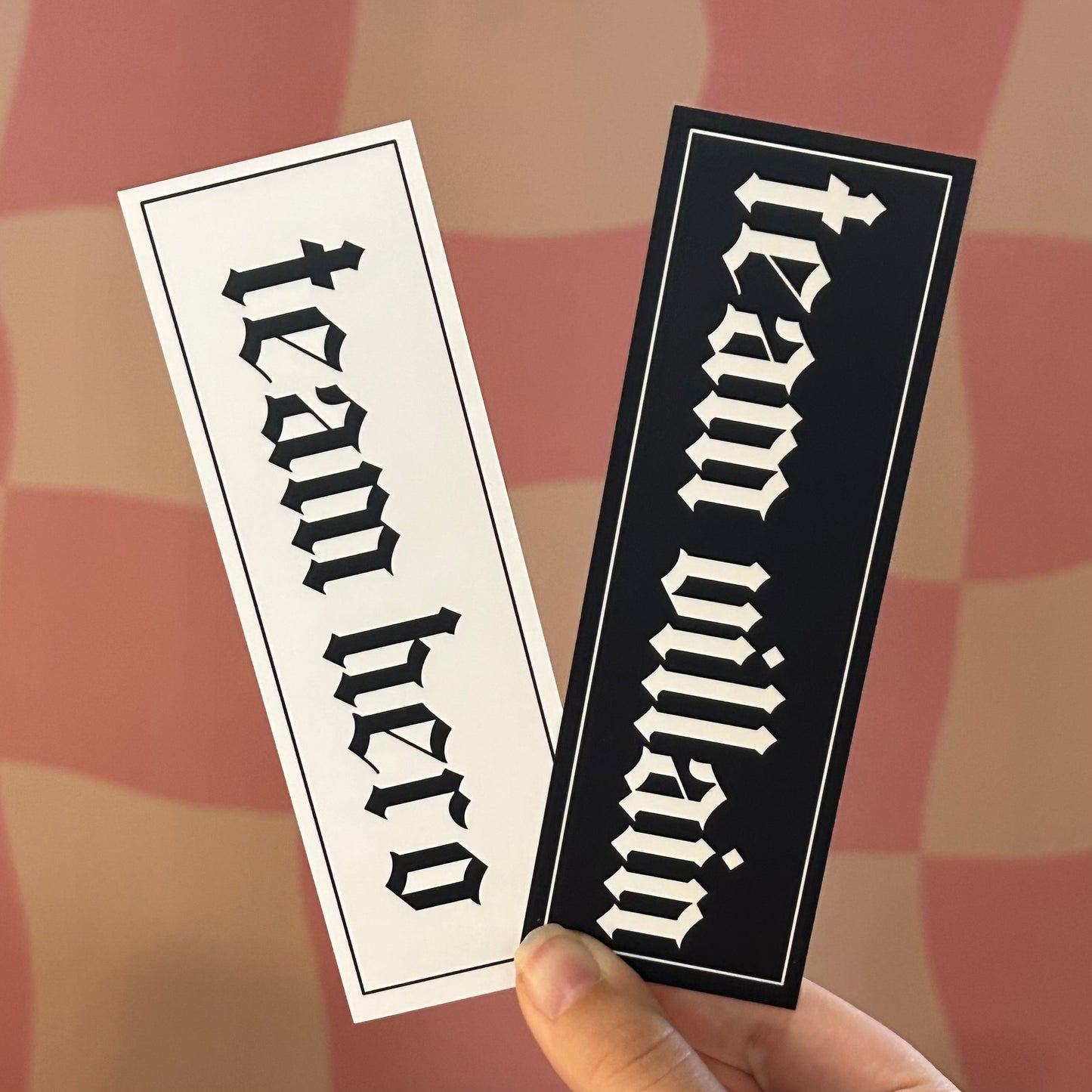 Bookmark - Team Villain