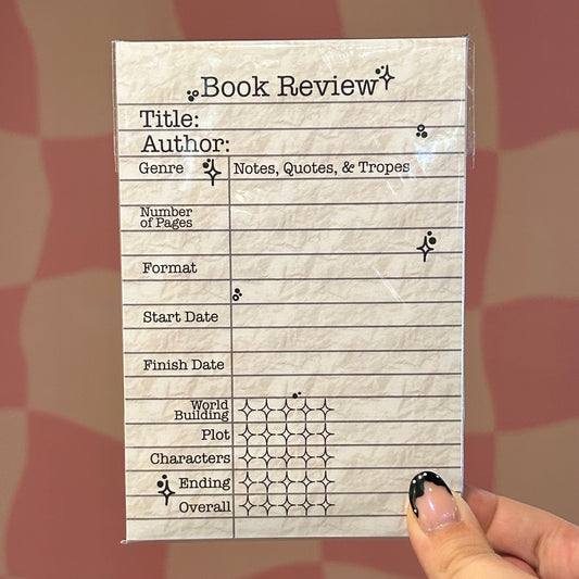 Book Review Post-It Notepad
