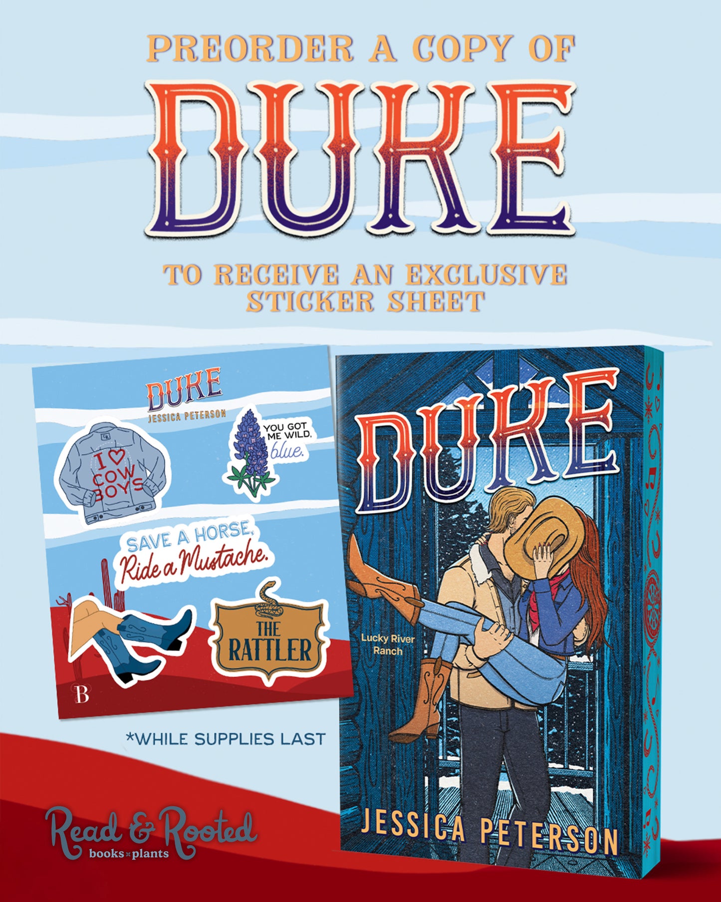 PRE-ORDER Duke (Deluxe Edition) (Lucky River Ranch 4) - Jessica Peterson