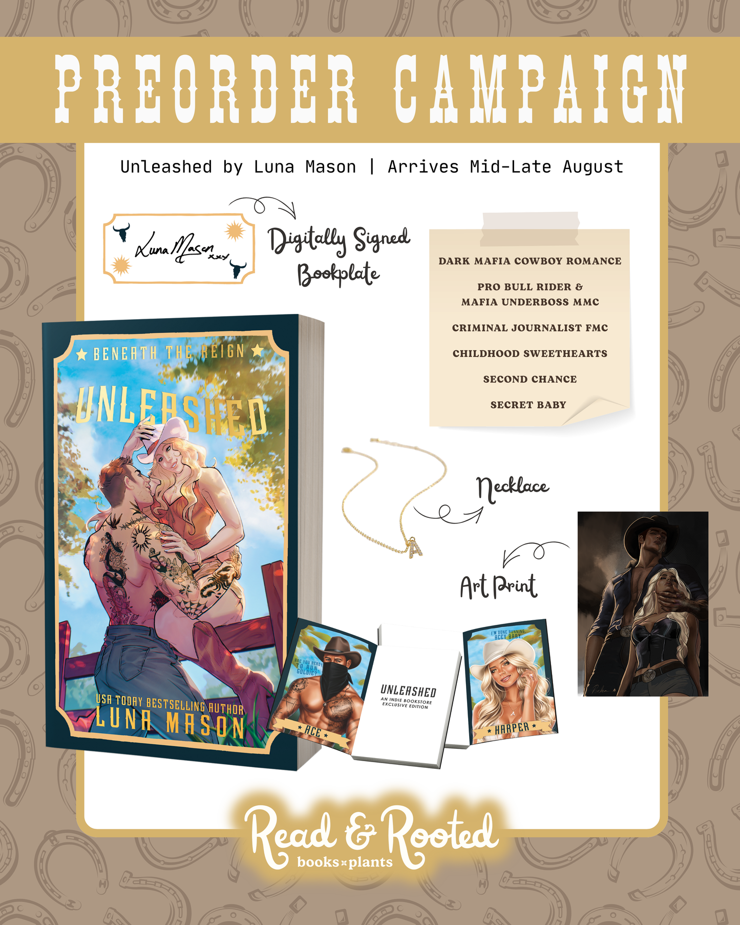 (PREORDER Mid-August) Unleashed - Luna Mason (Indie Exclusive!)