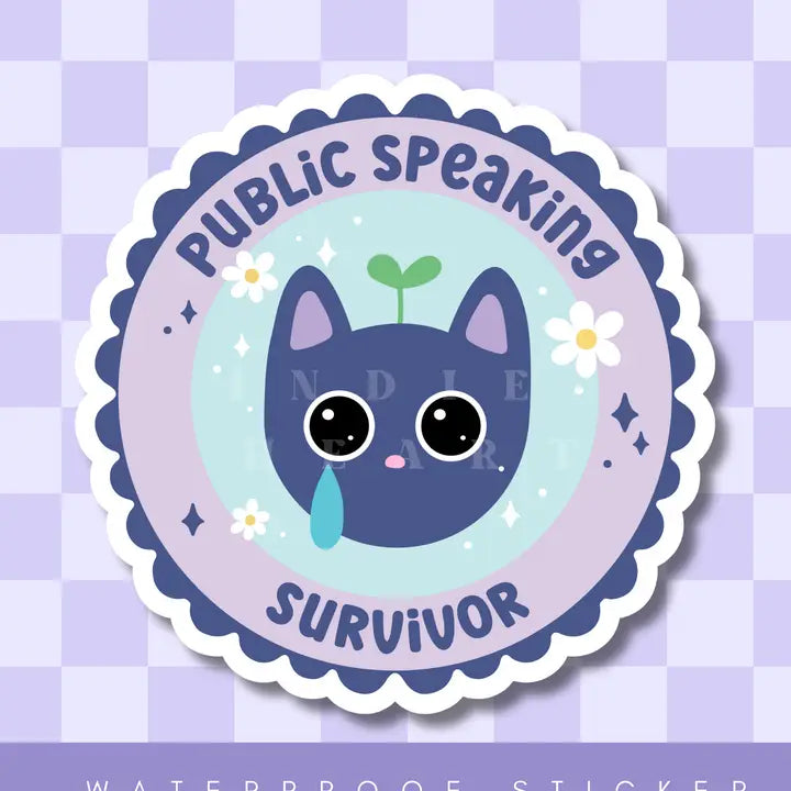 Sticker - Public Speaking Survivor