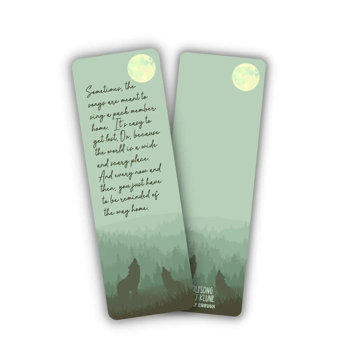 Bookmark - Song of Wolves (TJ Klune)