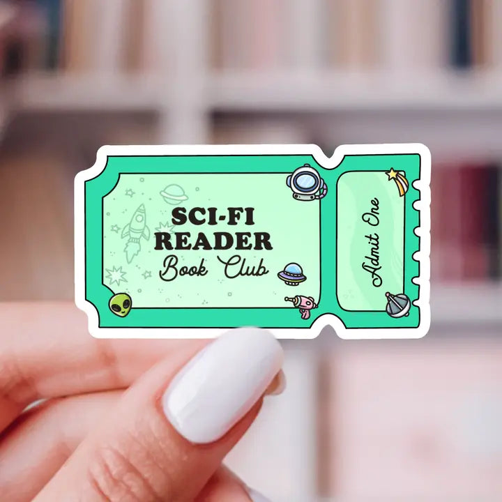 Sticker - Sci-Fi Book Club