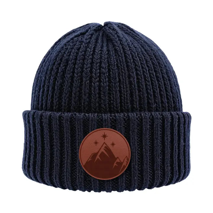 Beanie - Velaris Leather Patch (ACOTAR)