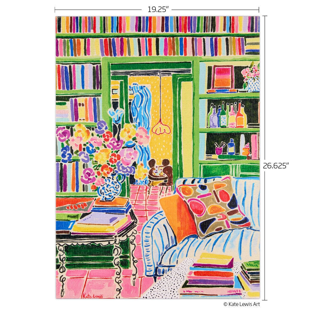 Puzzle - Books & Bouquets