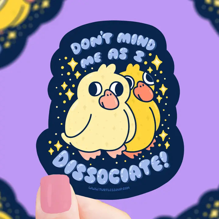 Sticker - Dissociate Duck