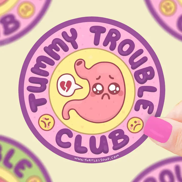 Sticker - Tummy Trouble Club