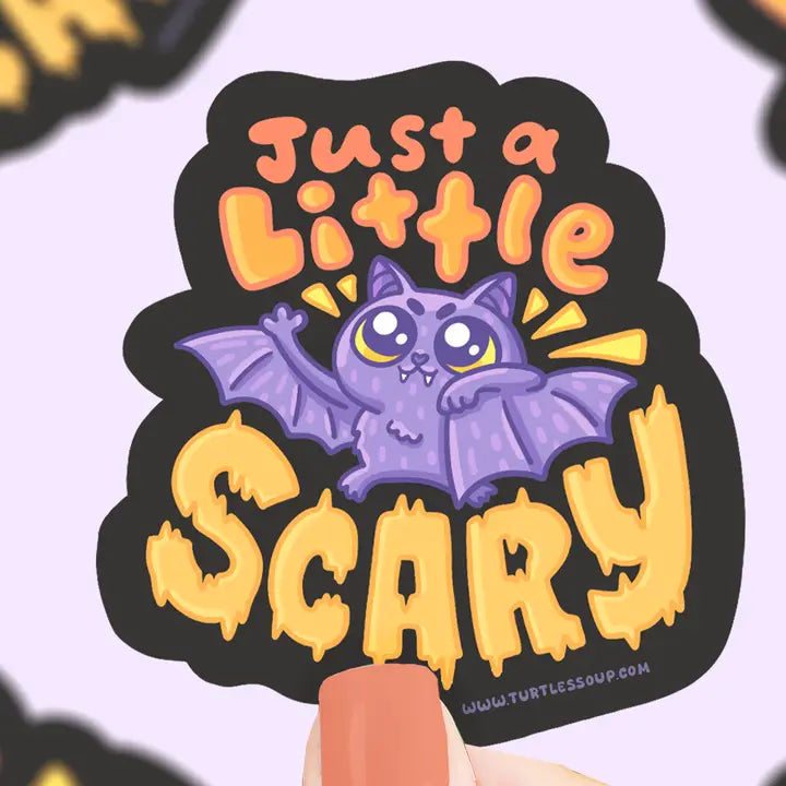 Sticker - Just a Little Scary Bat