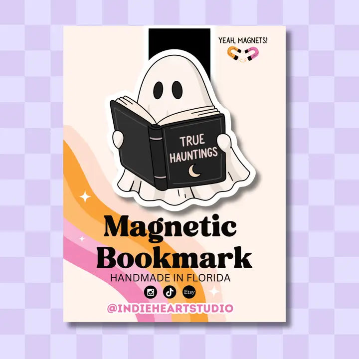 Magnetic Bookmark - Ghost Reader