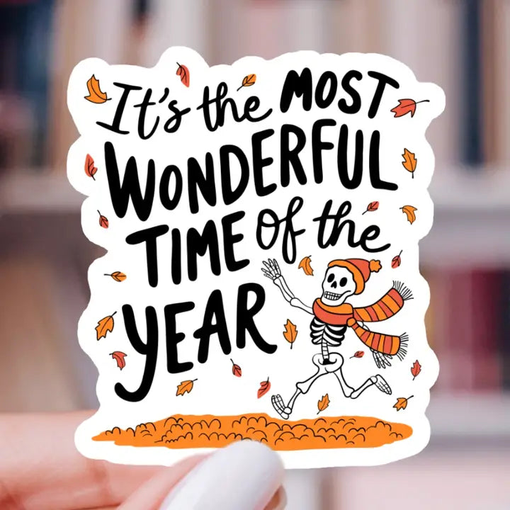 Sticker - Most Wonderful Time Fall
