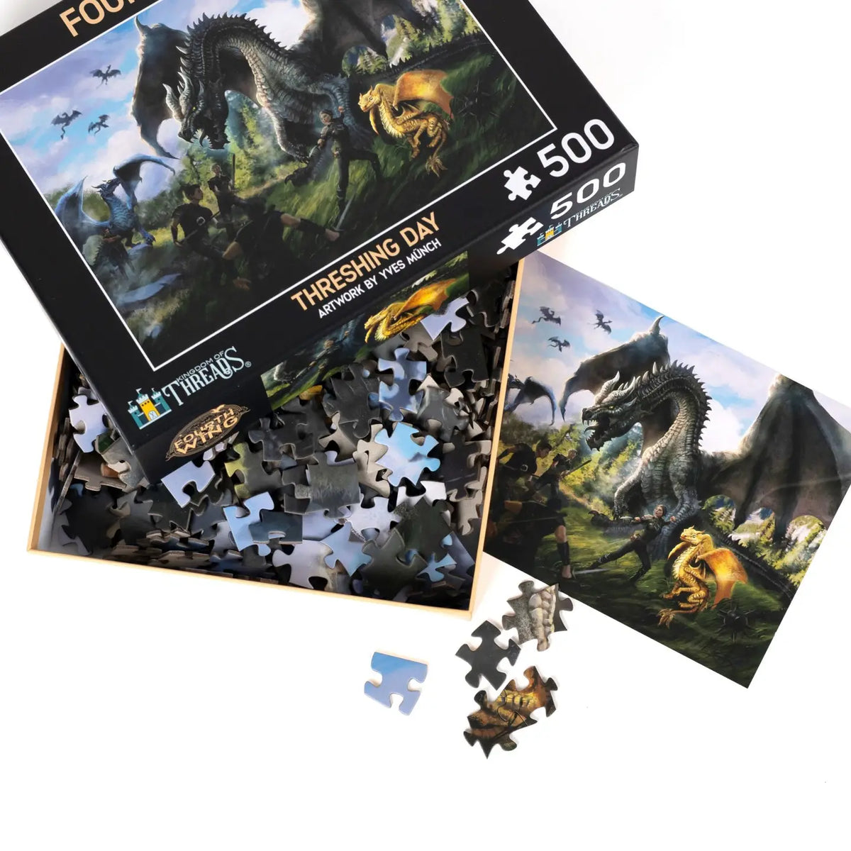 Puzzle - Threshing Day (Fourth Wing)