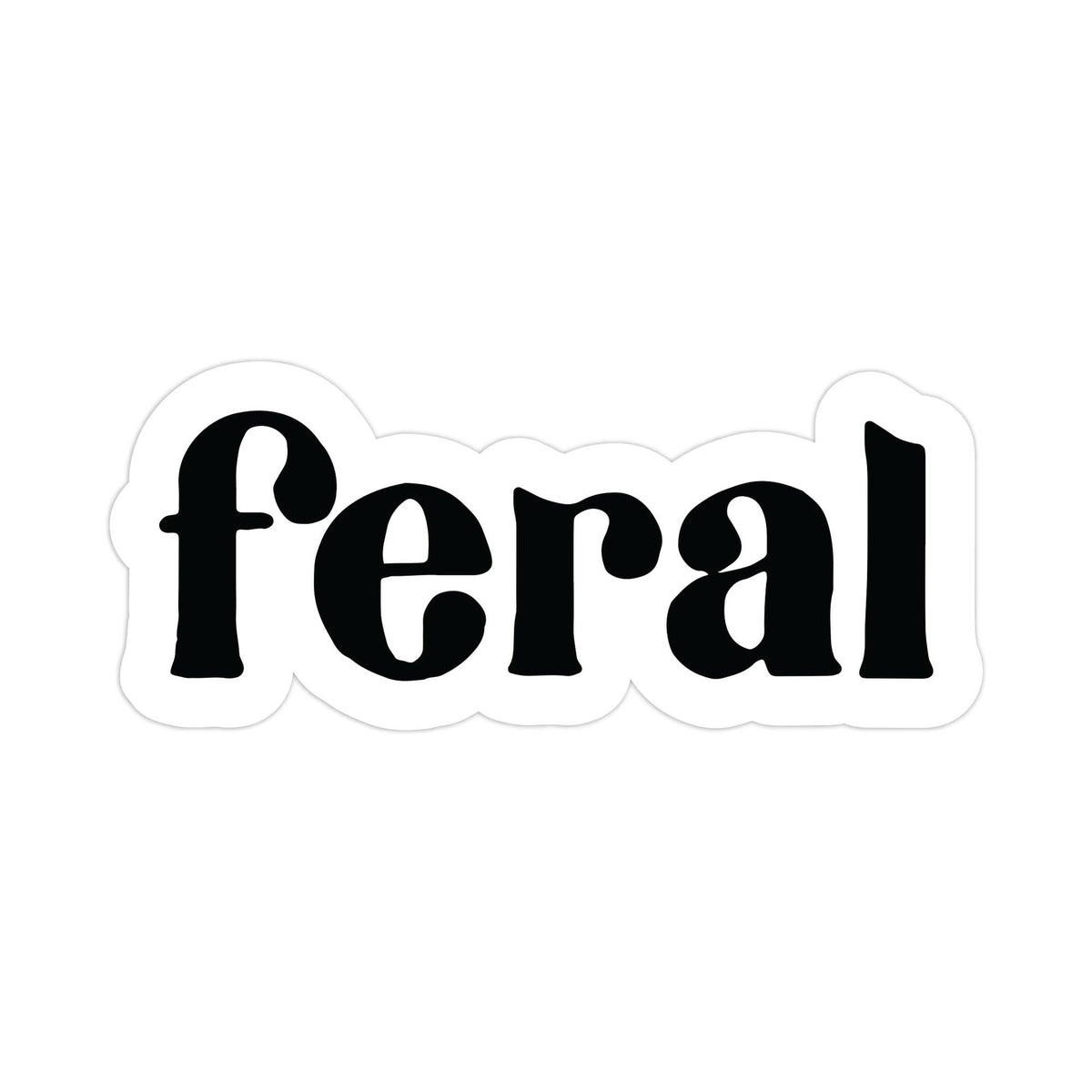 Sticker - feral