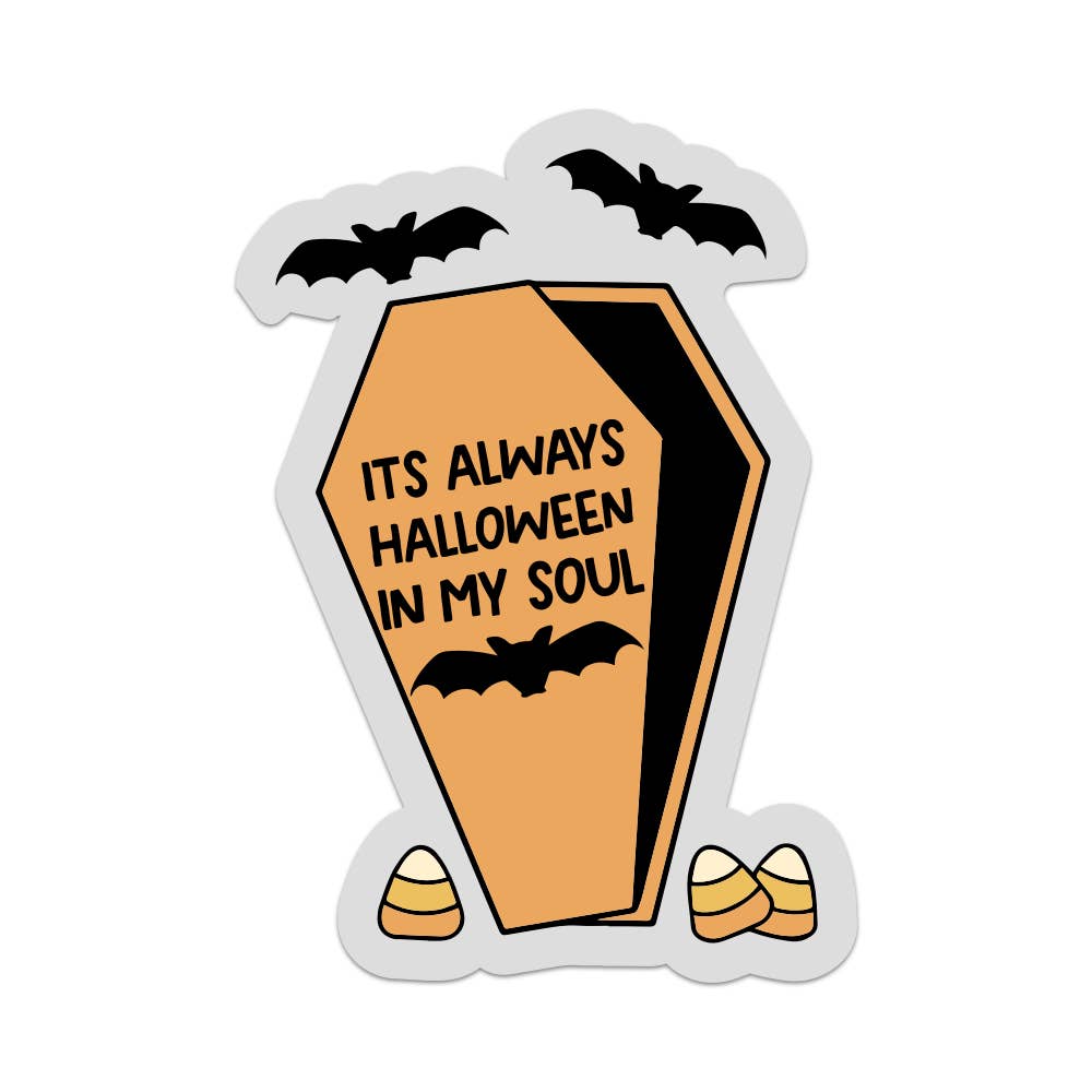 Sticker - It's Always Halloween In My Soul