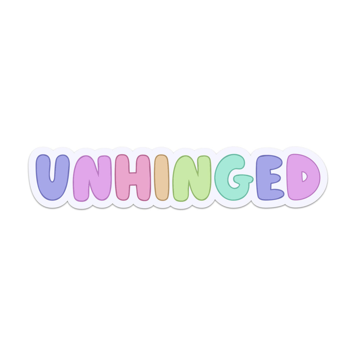 Sticker - Unhinged