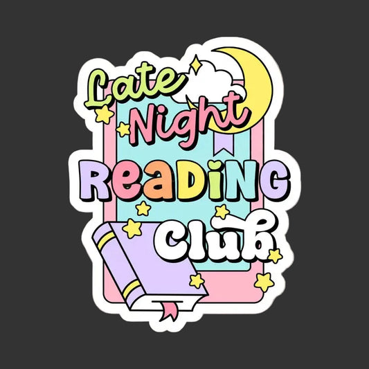 Sticker - Late Night Reading Club