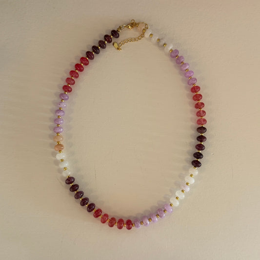 Velvet Twilight Beaded Necklace
