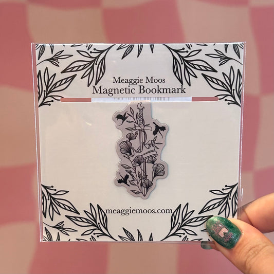 Magnetic Bookmark - Ivory Sword