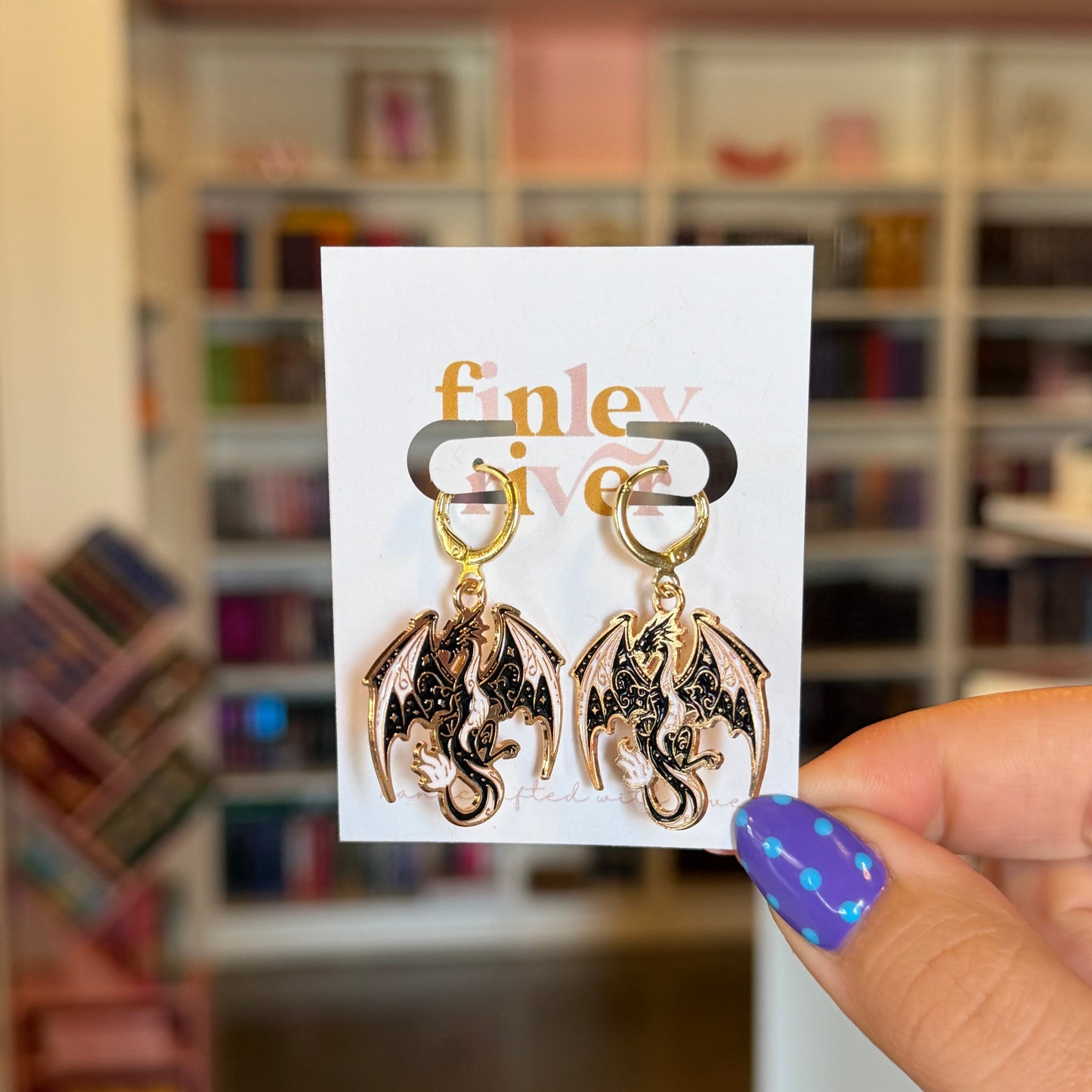 Dragon Huggies Earrings
